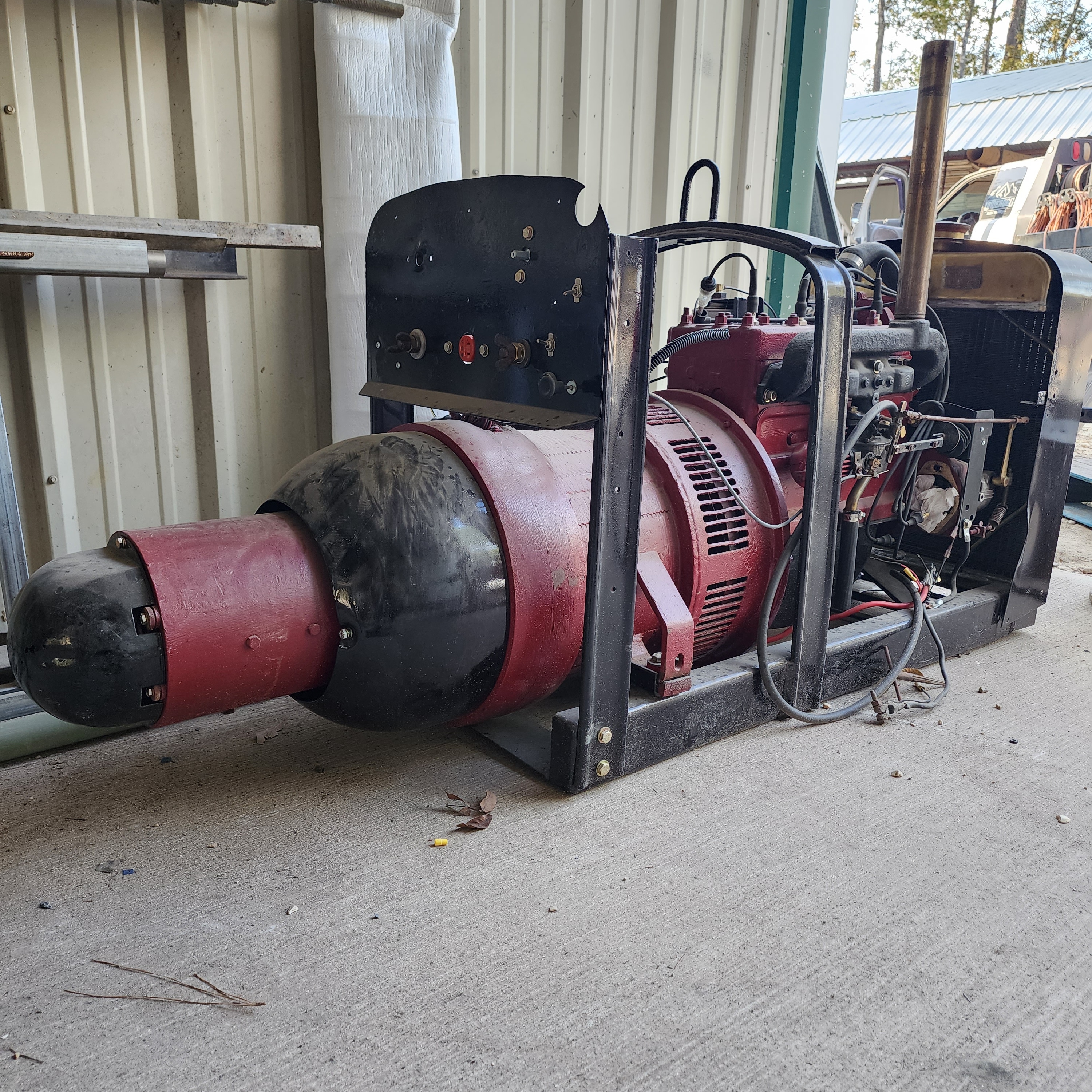 1952 Lincoln SA-200 Red Rocket welding machine